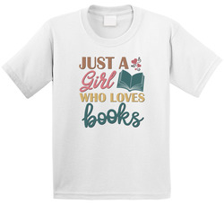 Just A Girl Who Loves Books T Shirt Just A Girl Who Loves Books T Shirt