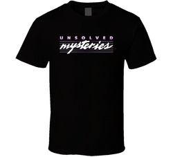 Unsolved Mysteries T Shirt Unsolved Mysteries T Shirt