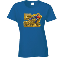 Ultimate Blue Jays Fan - 50th Season Ladies T Shirt Ultimate Blue Jays Fan - 50th Season Ladies T Shirt