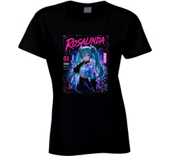 Hatsune Miku Fan - Rosalinda Ladies T Shirt