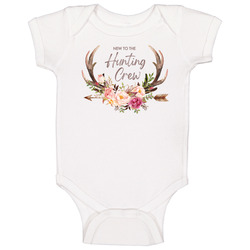 New To The Hunting Crew Baby One Piece