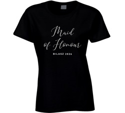 Maid Of Honour - Bilasz Wedding Ladies T Shirt