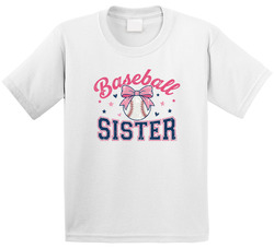 Baseball Sister T Shirt