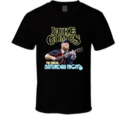 Luke Combs My Kinda Saturday Night Fan T Shirt