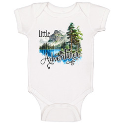 Little Adventurer (alt version) Baby One Piece