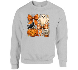 Treat or Treat Halloween Crewneck Sweatshirt
