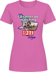 911 Los Angeles Fan Ladies T Shirt