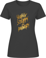 Young, Scrappy and Hungry Hamilton Fan Ladies T Shirt