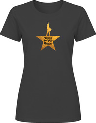 Young Scrappy and Hungry Hamilton Fan Ladies T Shirt