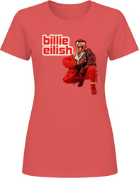 Billie Eilish Colors Fan Ladies T Shirt