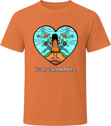 Every Child Matters Orange Day Heart T Shirt Every Child Matters Orange Day Heart T Shirt