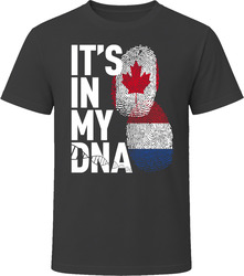 It's in my DNA - Canada & Netherlands T Shirt It's in my DNA - Canada & Netherlands T Shirt