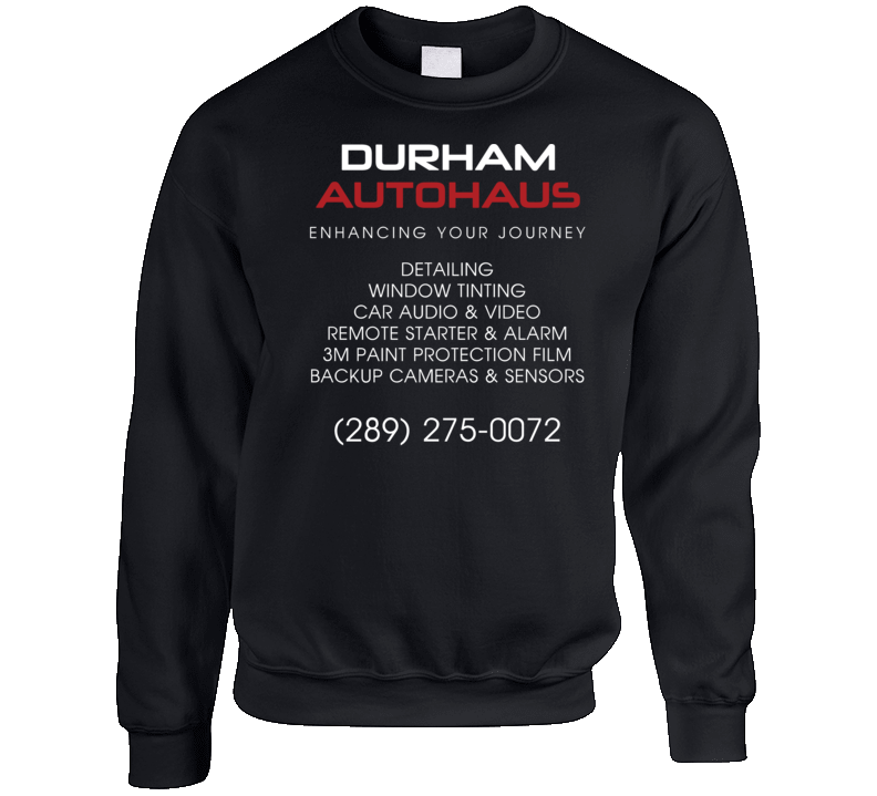 Durham Autohaus (back) Crewneck Sweatshirt