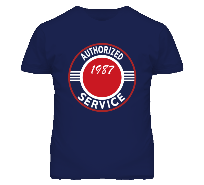 Authorized Service 1987 Eliminator Dark T Shirt