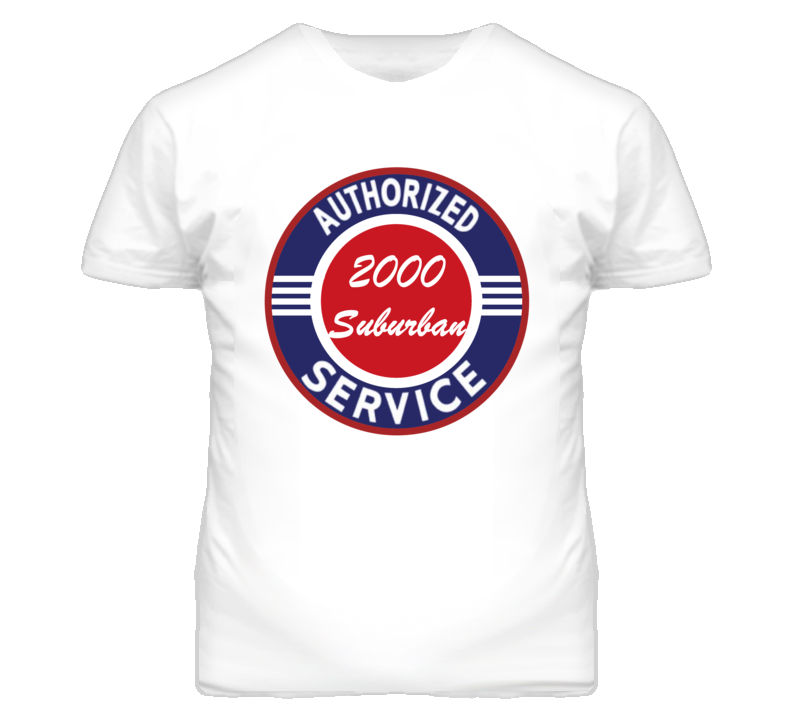 Authorized Service 2000 Chevy Suburban T Shirt