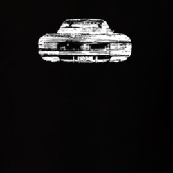 1969 Charger Distressed Black T Shirt