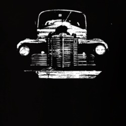 International Pickup Truck Distressed Black T Shirt