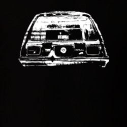 Gremlin Back View Distressed Black T Shirt