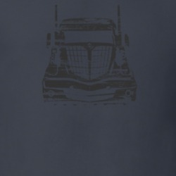 International Rig Distressed Charcoal T Shirt