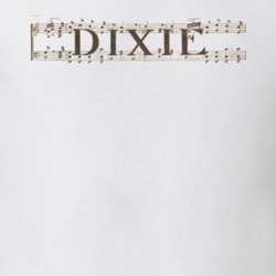 Dukes of Hazzard General Lee Horn Song 'Dixie' Faded Look White T Shir