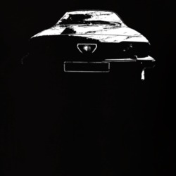 James Bond Octopussy Alpha Romeo GTV6 Coupe Distressed Faded Look Blac