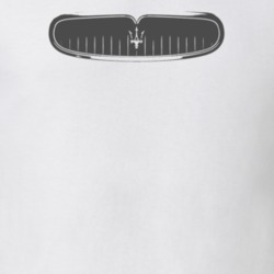 Masarati Grill Faded Look Dark Graphic T Shirt