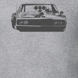 Fast and Fuious 1969 Dodge Charger Faded Look Light T Shirt
