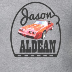 Jason Aldean 1979 Trans Am Faded Look Sport Grey T Shirt