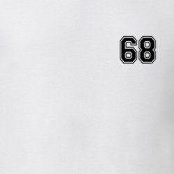 Year 68 Front Left Chest T Shirt