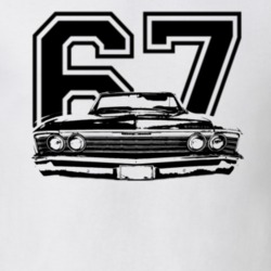 1967 Chevelle Convertible Grill View Year Light Shirt