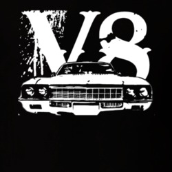 1972 Buick Skylark Grill V8 Dark Color Shirt