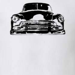 1951 Chevrolet Styleline Special Grill View Light Shirt