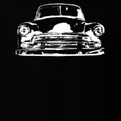 1951 Chevrolet Styleline Special Grill View Dark Shirt
