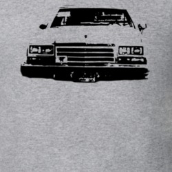 1979 Buick LeSabre Grill View Black Graphic Light Color Shirt