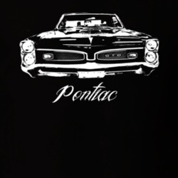 1967 Pontiac GTO Grill Model Name Dark Color Shirt