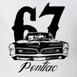 1967 Pontiac GTO Grill Year Model Light Color Shirt