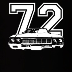 1972 Buick Skylark Grill Year Dark Color Shirt