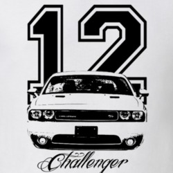2012 Dodge Challenger Grill View Year Model Name Light Color Shirt