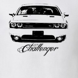 2012 Dodge Challenger Grill View Model Name Light Color Shirt