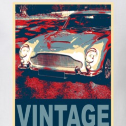1965 Aston Martin Db5 Vintage Car Hope Style T Shirt