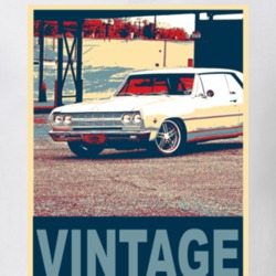 1965 Chevy Chevelle Vintage Car Hope Style T Shirt