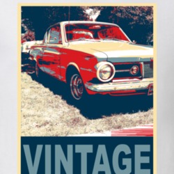 1965 Plymouth Barracuda Vintage Car Hope Style T Shirt