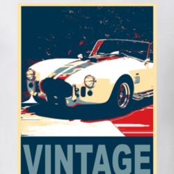 1965 Ac Cobra Vintage Car Hope Style T Shirt