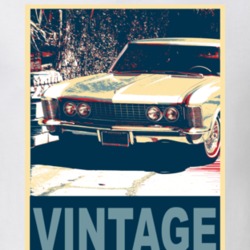 1965 Buick Riviera Vintage Car Hope Style T Shirt