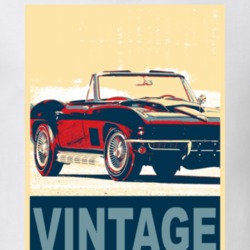 1965 Chevrolet Corvette L88 Vintage Car Hope Style T Shirt
