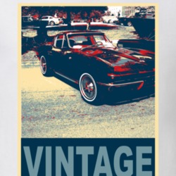 1965 Corvette Stingray Vintage Car Hope Style T Shirt