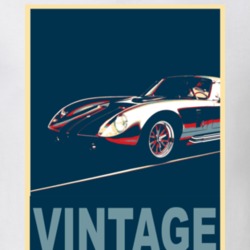 1965 Ferrari Daytona Vintage Car Hope Style T Shirt