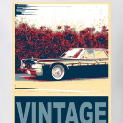 1965 Lincoln Continental Vintage Car Hope Style T Shirt