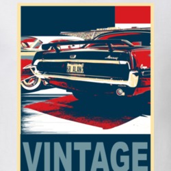 1965 Mercury Cougar Vintage Car Hope Style T Shirt