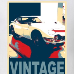 1965 Toyota 2000Gt Vintage Car Hope Style T Shirt